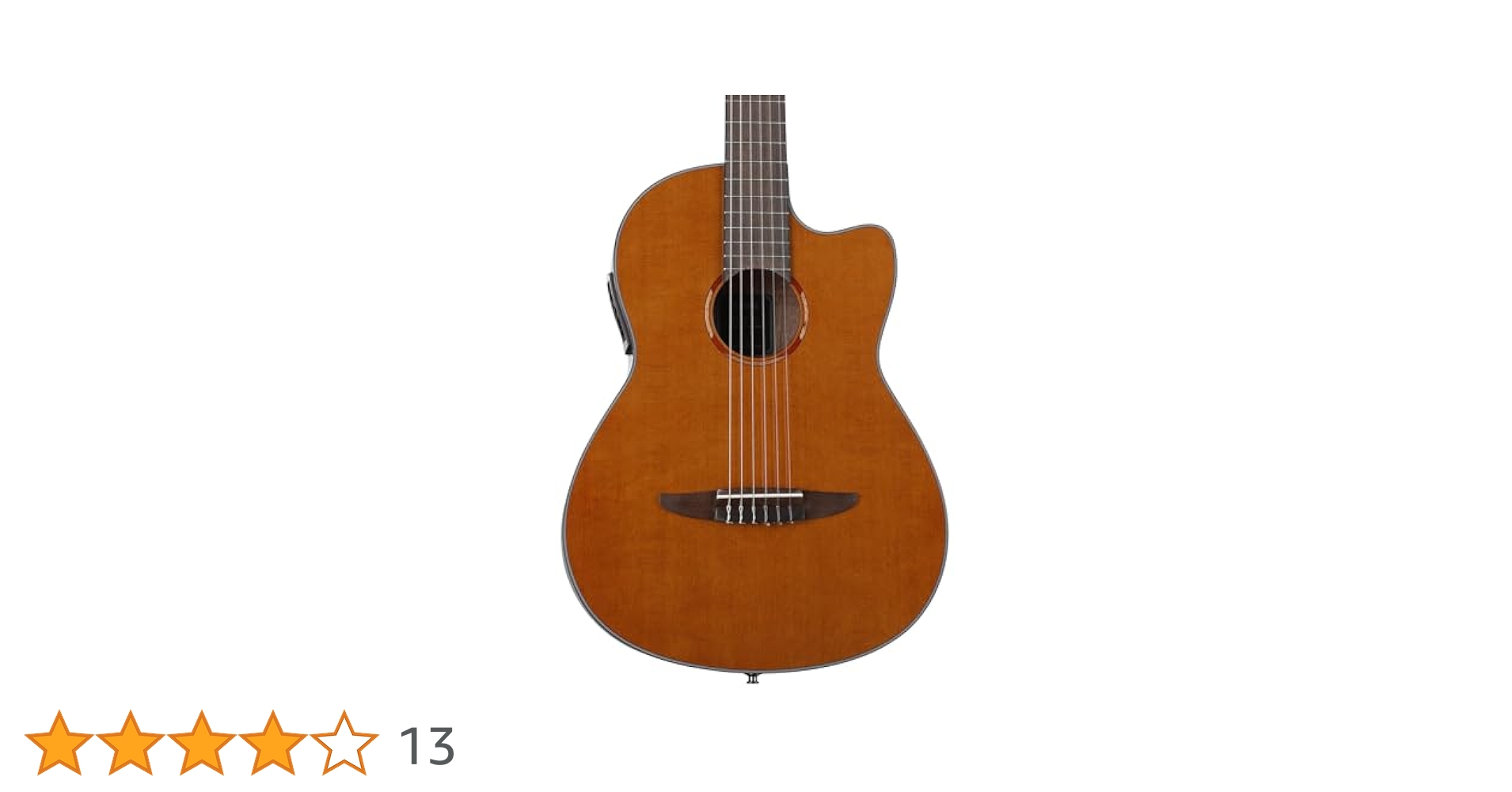 Yamaha NCX1C NT Cedar Top Cutaway Acoustic-Electric Nylon